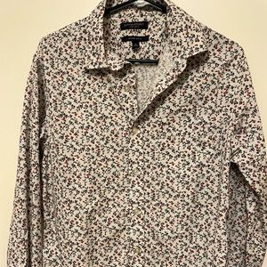 Banana Republic Floral Dress shirt M